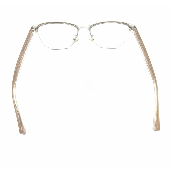 Coach HC 5067 9234 Satin Brown Gold Crystal Eyeglasses Frames 53-17 135 Women - Picture 5 of 12